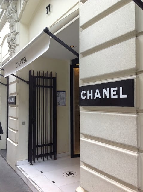 When I went to Paris with Chanel…