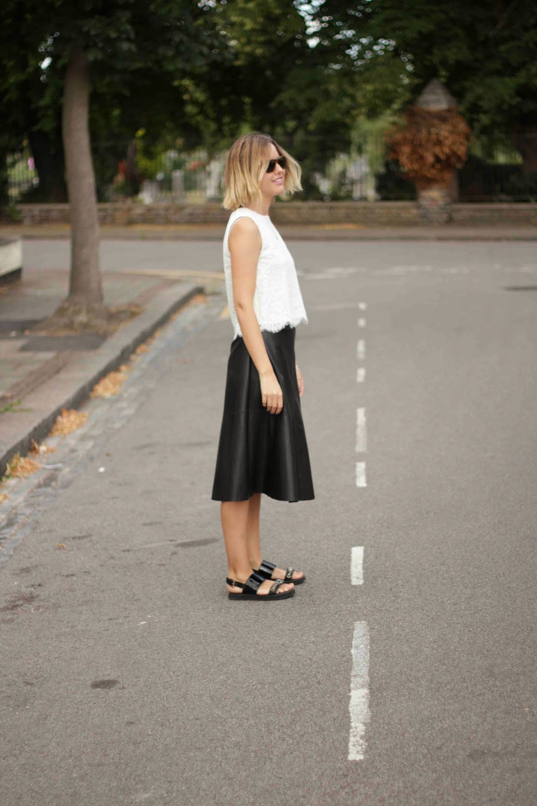 Frugal buy: Next faux leather skirt