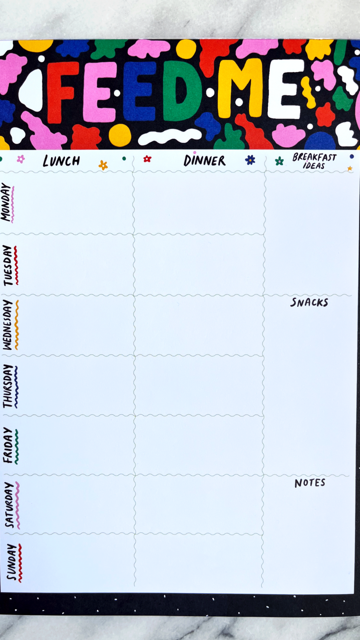 The Frugality x Teaday Meal Planner (SOLD OUT)